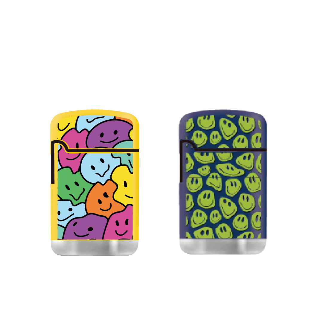 ZL 3 Mega Jet Flame Lighter Smiley Faces - 2 Pack Special Combo