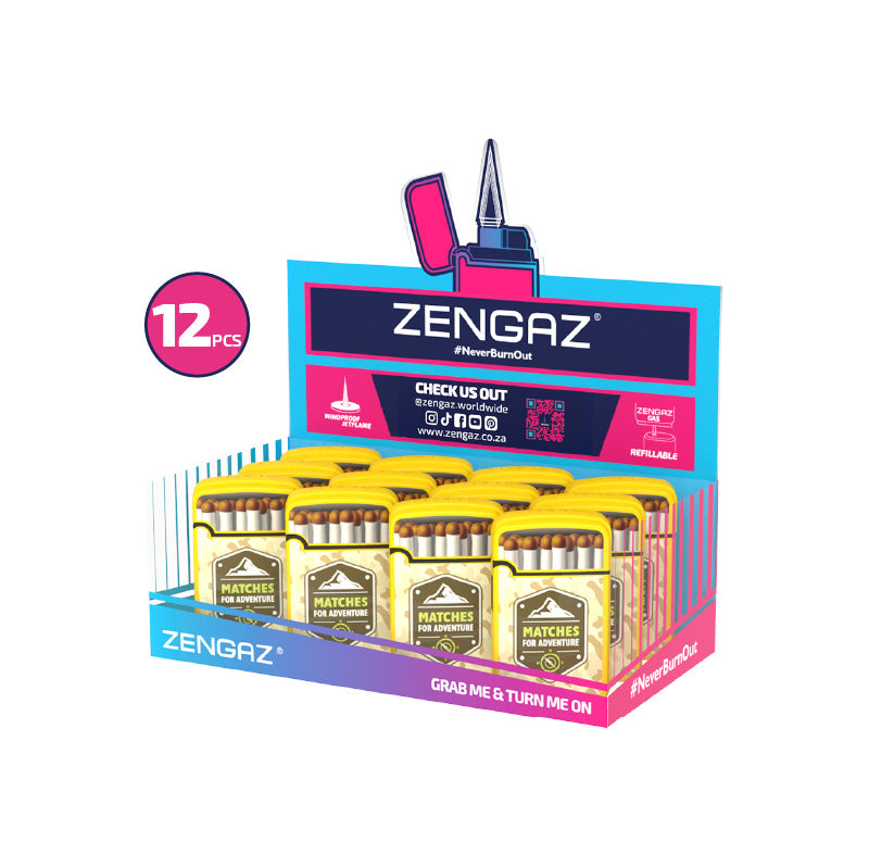 Zengaz ZL 12 Royal Mega Jet Flame - 12 pcs