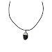 Earth Stone Collection - Polished Crystal Stone Necklace (Snowflake Obsidian)
