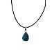 Earth Stone Collection - Teardrop Crystal Stone Necklace (Turquoise)