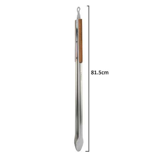 DeBest Extra Long Braai Tong and Braai Spiral Set - 80cm