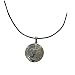 Earth Stone Collection - OM Symbol Crystal Stone Necklace (Opal)