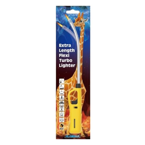 Flexible Extra Length Torch Braai Lighter – Yellow