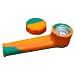 Green Army ZL-3 Torch Jet Lighter And Orange Mini Silicone Rasta Pipe
