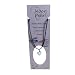 Earth Stone Collection - Heart Crystal Stone Necklace (Pearl)