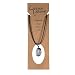 Earth Stone Collection - Polished Crystal Stone Necklace (Crystal)