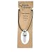 Earth Stone Collection - Bullet Crystal Stone Necklace (Rose Quartz)