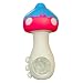 Silicone Rasta Pipe - Mushroom (Pink)