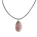 Earth Stone Collection - Wire Tree Of Life - Stone Necklace (Rose Quartz)