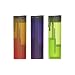 ZL‑36 Pillar Jet Flame Lighters – 3 Pack (Transparent)