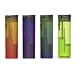 ZL-36 Pillar Jet Flame Lighters – 4 Pack (Transparent)