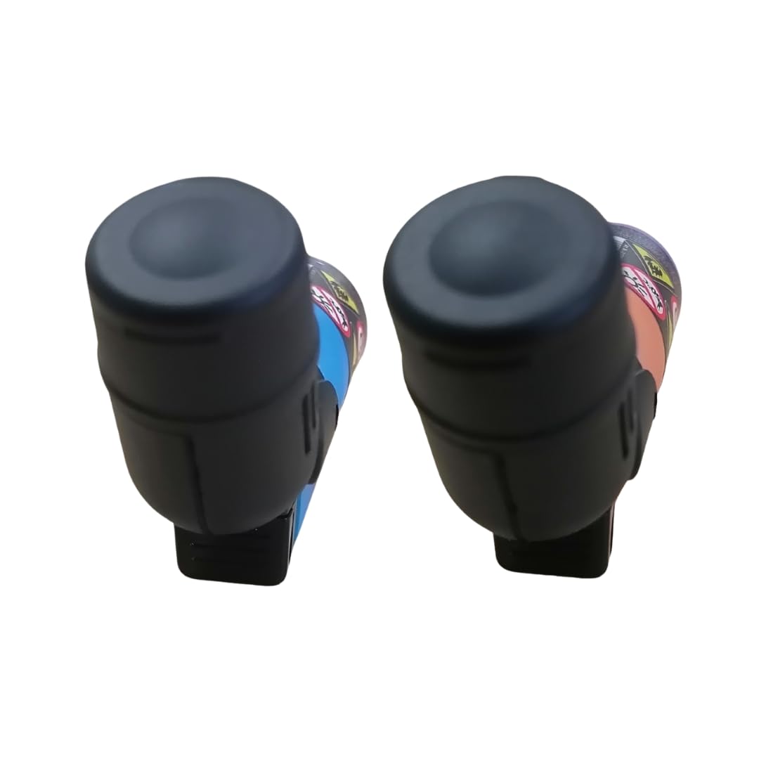 ZL-17 Angle Double Jet Torch Lighter - HC - 2 Pack - Combo B