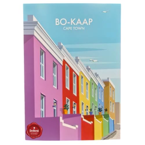 Debest Cape Town Travel Art Card A5 - Bo-Kaap and ZL3 Torch Jet Lighter