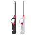 2 Pack Africa Flame Medium Utility Braai Lighters with Built-in Bottle Opener (Black and Grey)
