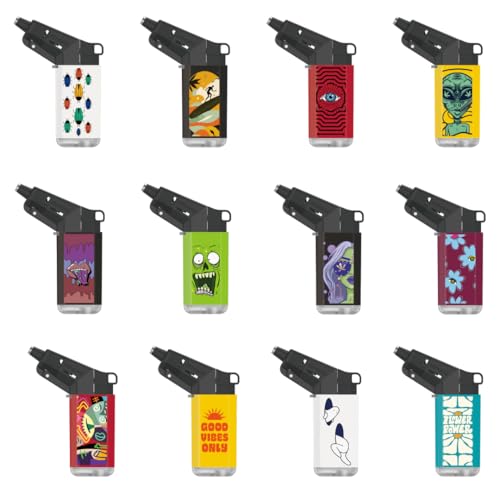 ZL19 S4 Cube – 48 Piece Display Torch Jet Lighters