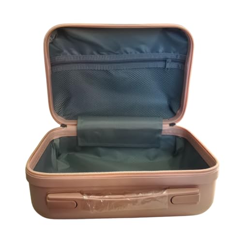 Cosmetic Travel Carry-on Suitcase - Pink - Large