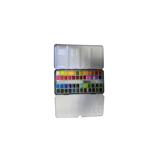 Water Colour Pro Set in Tin Box -  48 Colours