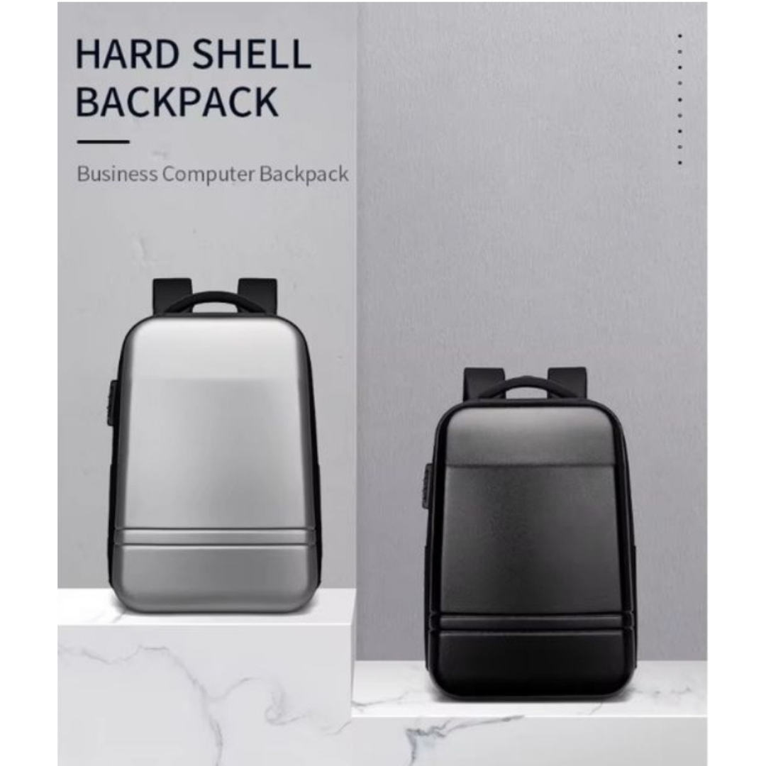 Hard Shell Large Capacity Business Travel Backpack