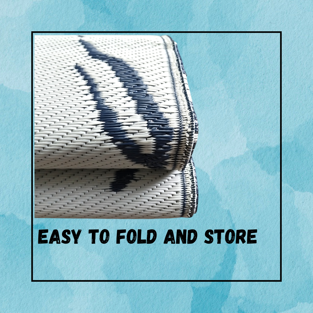 Outdoor Portable Waterproof Patio/Beach Mat - Protea Design