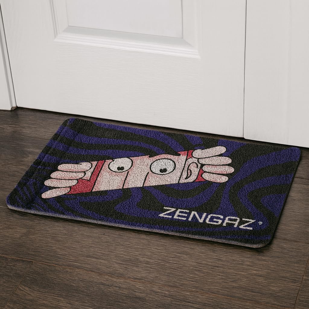 Premium Non-Slip PVC Coil Doormat - Peeking