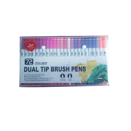 72 Dual Tips Watercolor Pen Set