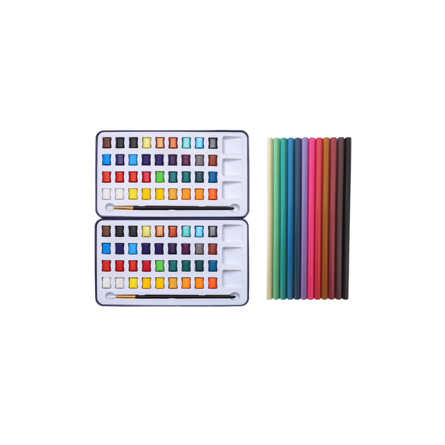 Water Colour Pro Set in Tin Box -  72 Colours