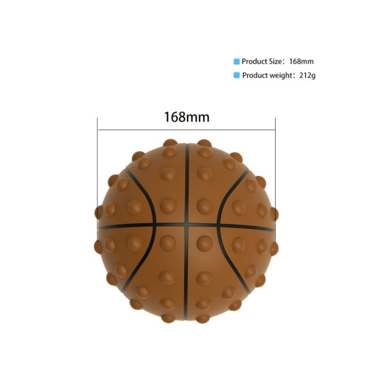 Basket Fidget Ball with Pump