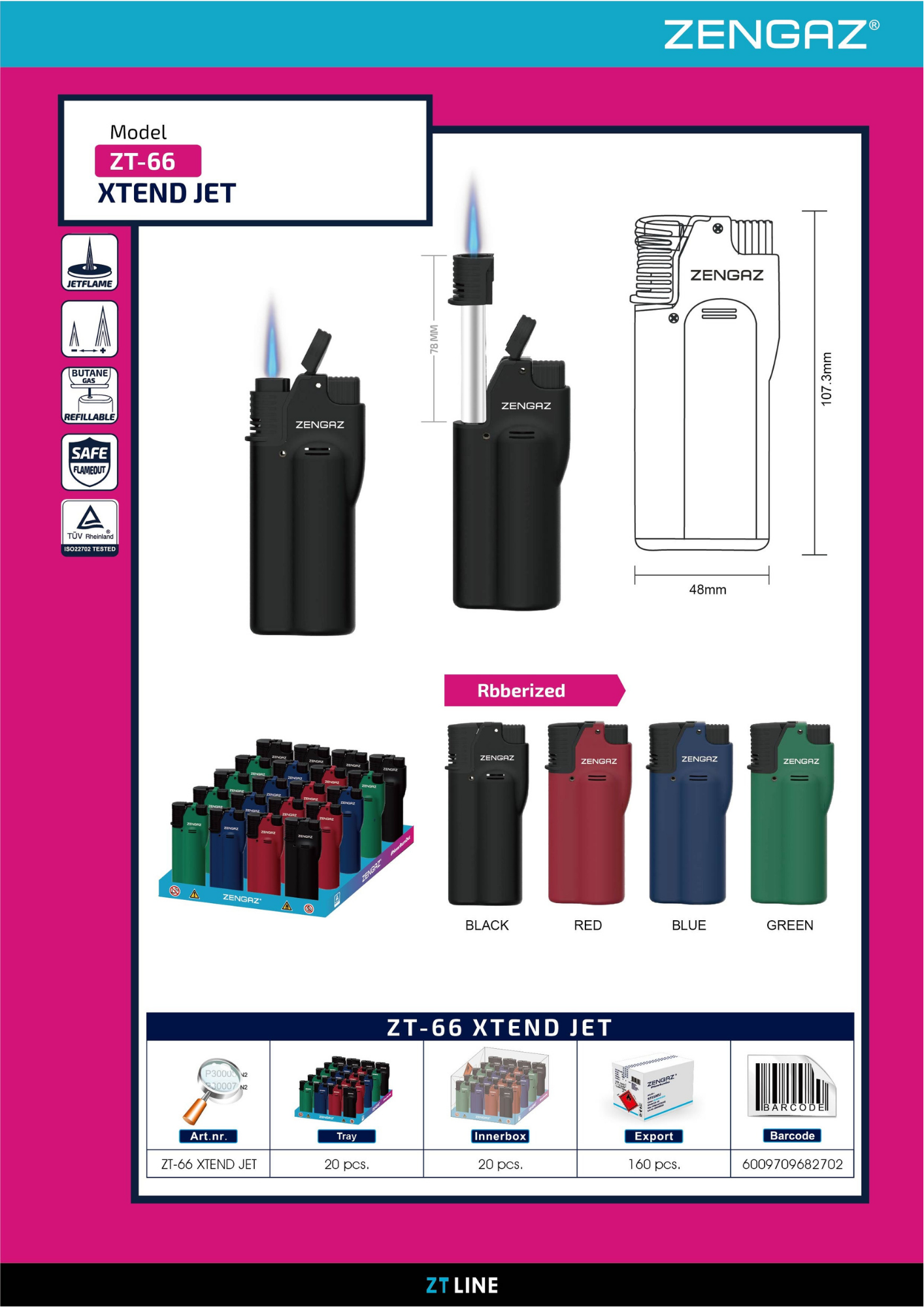 Zengaz ZT-66 Extend Jet