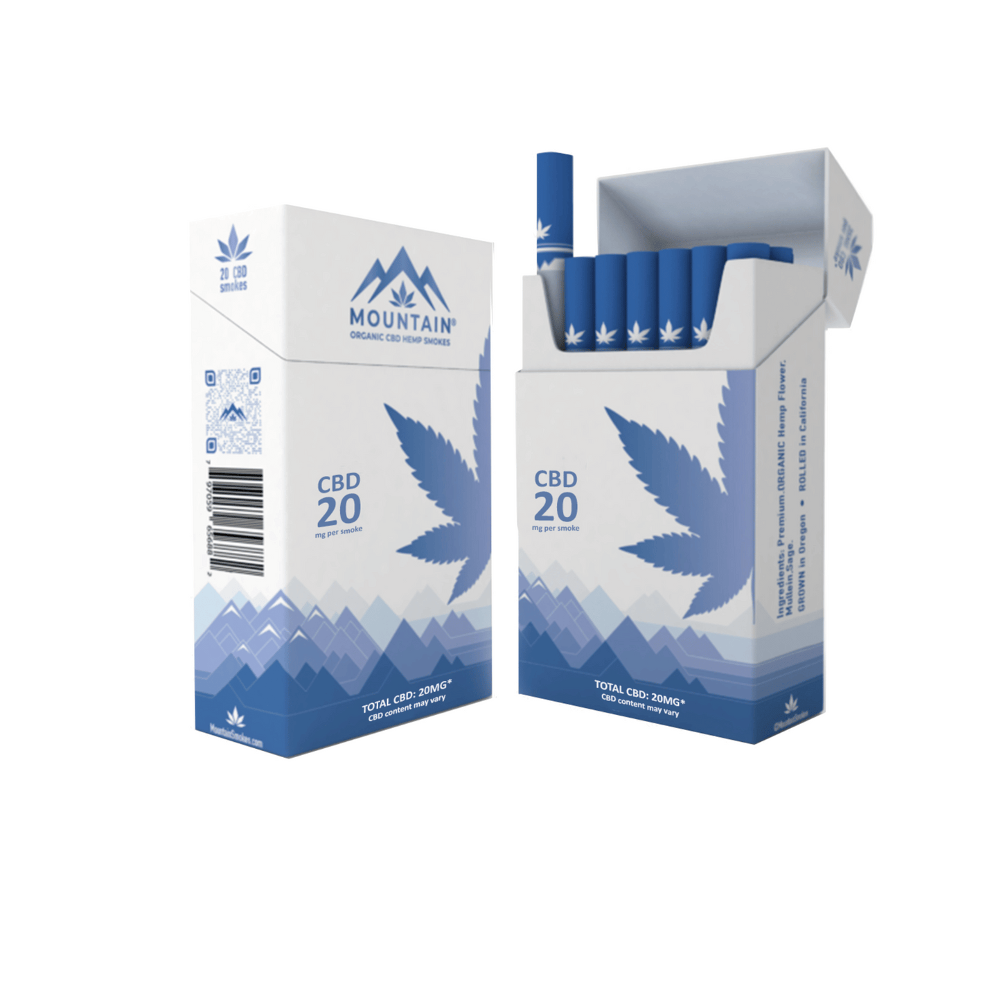 Mountain Organic CBD Hemp Smokes