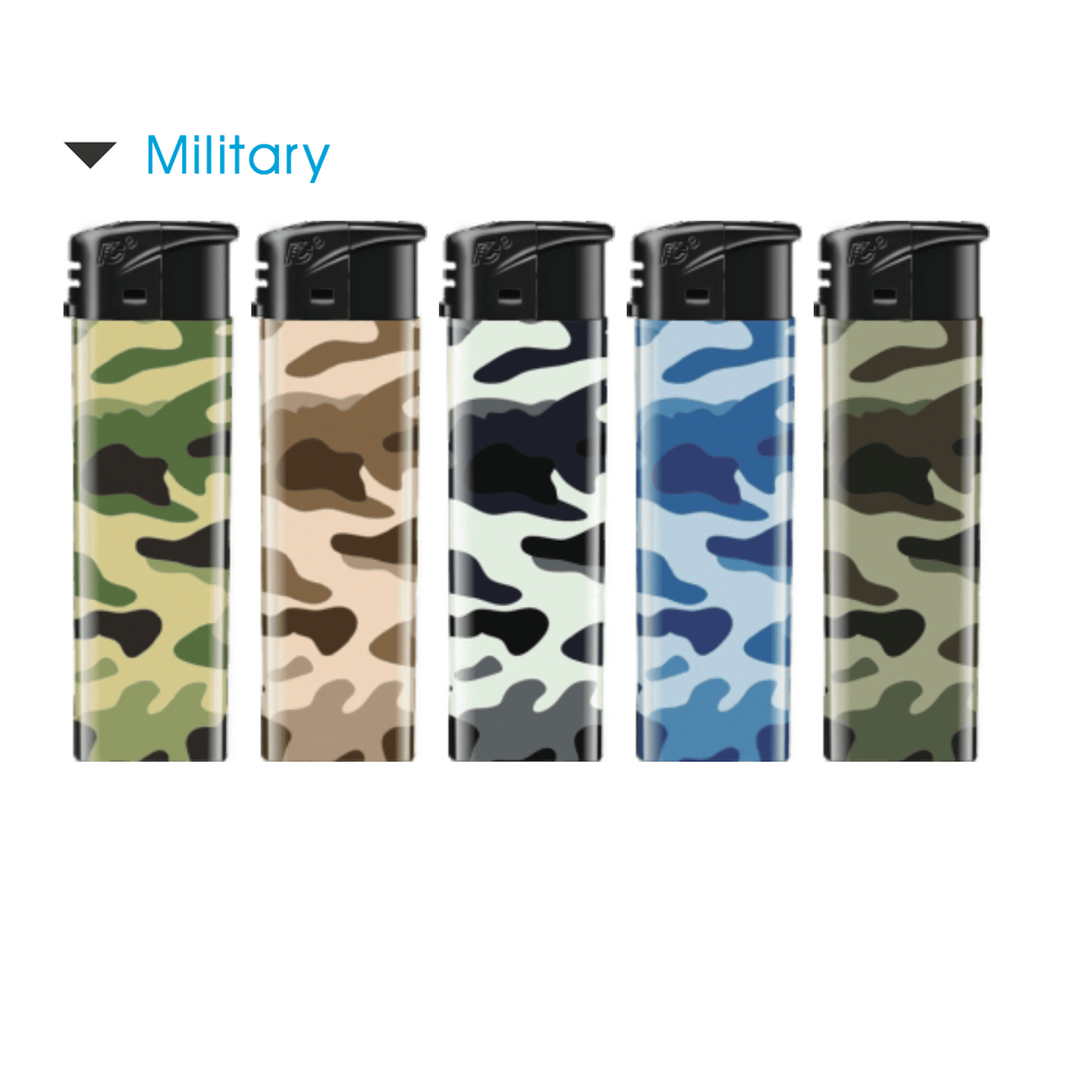 N2 Electronic Refillable Adjustable Designed Lighter - Pack (50's)