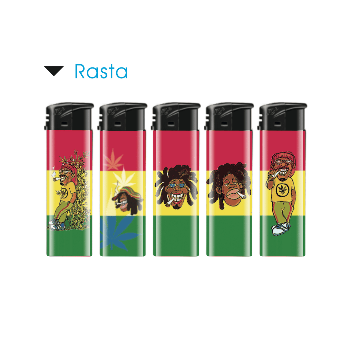 N2 Electronic Refillable Adjustable Designed Lighter - Pack (50's)