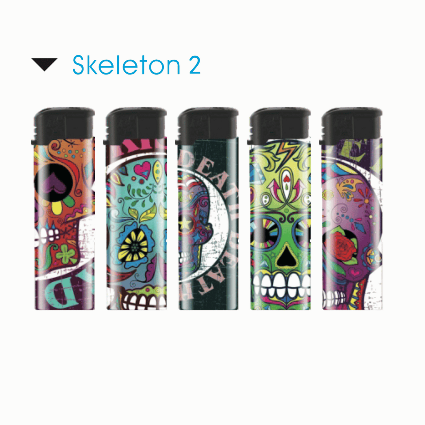 N2 Electronic Refillable Adjustable Designed Lighter - Pack (50's)