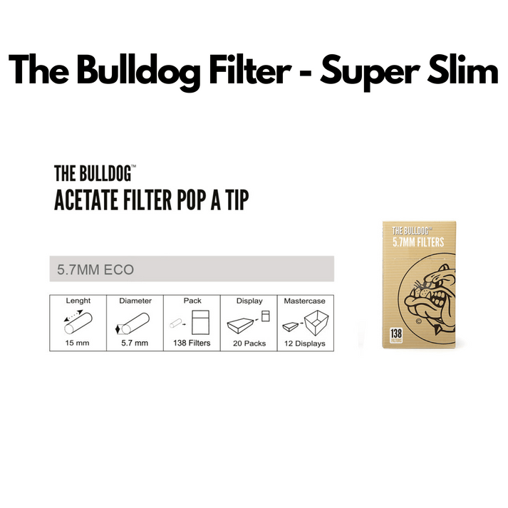 The Bulldog Filter - Super Slim