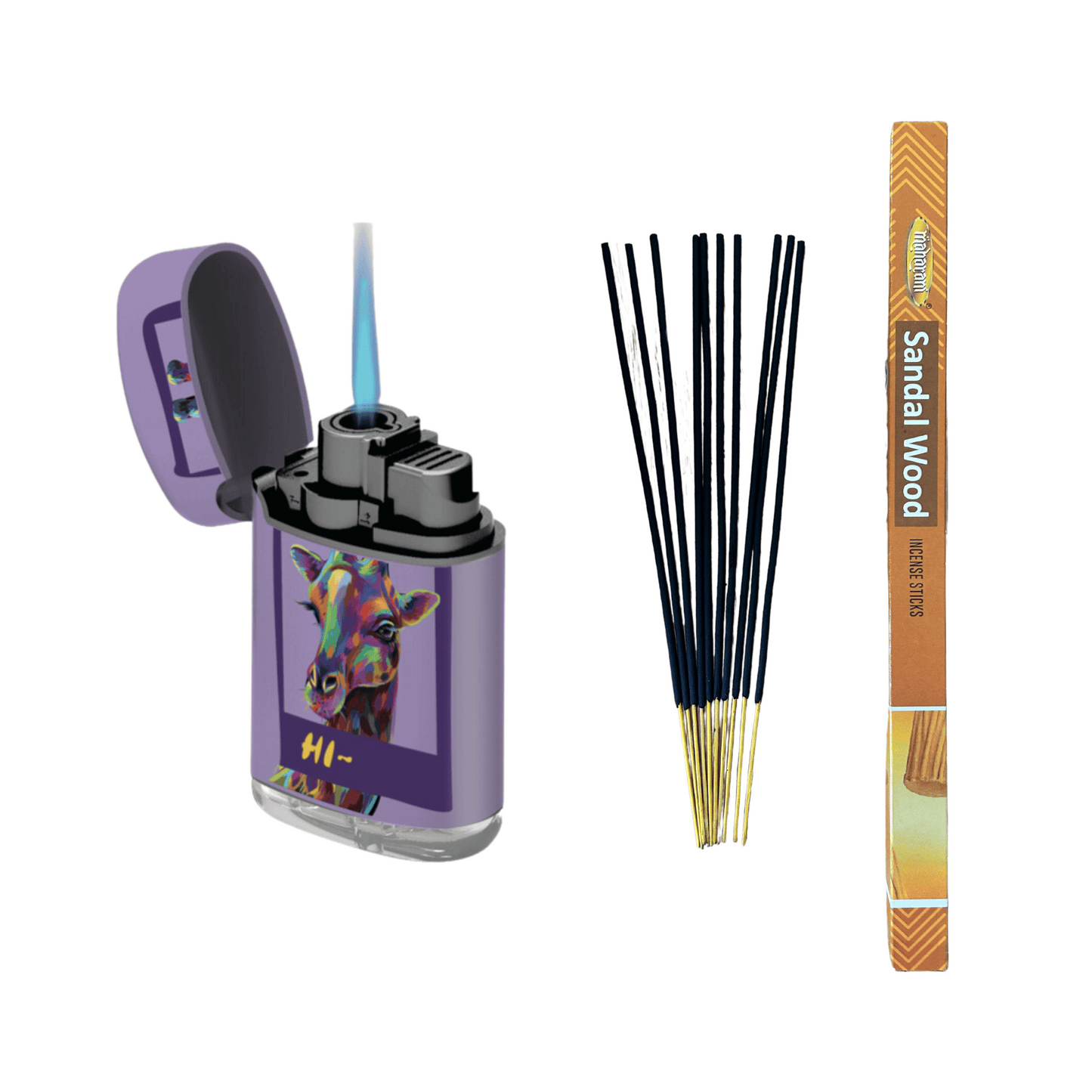 Zengaz ZL-3 Lighter + Free Incense Sticks