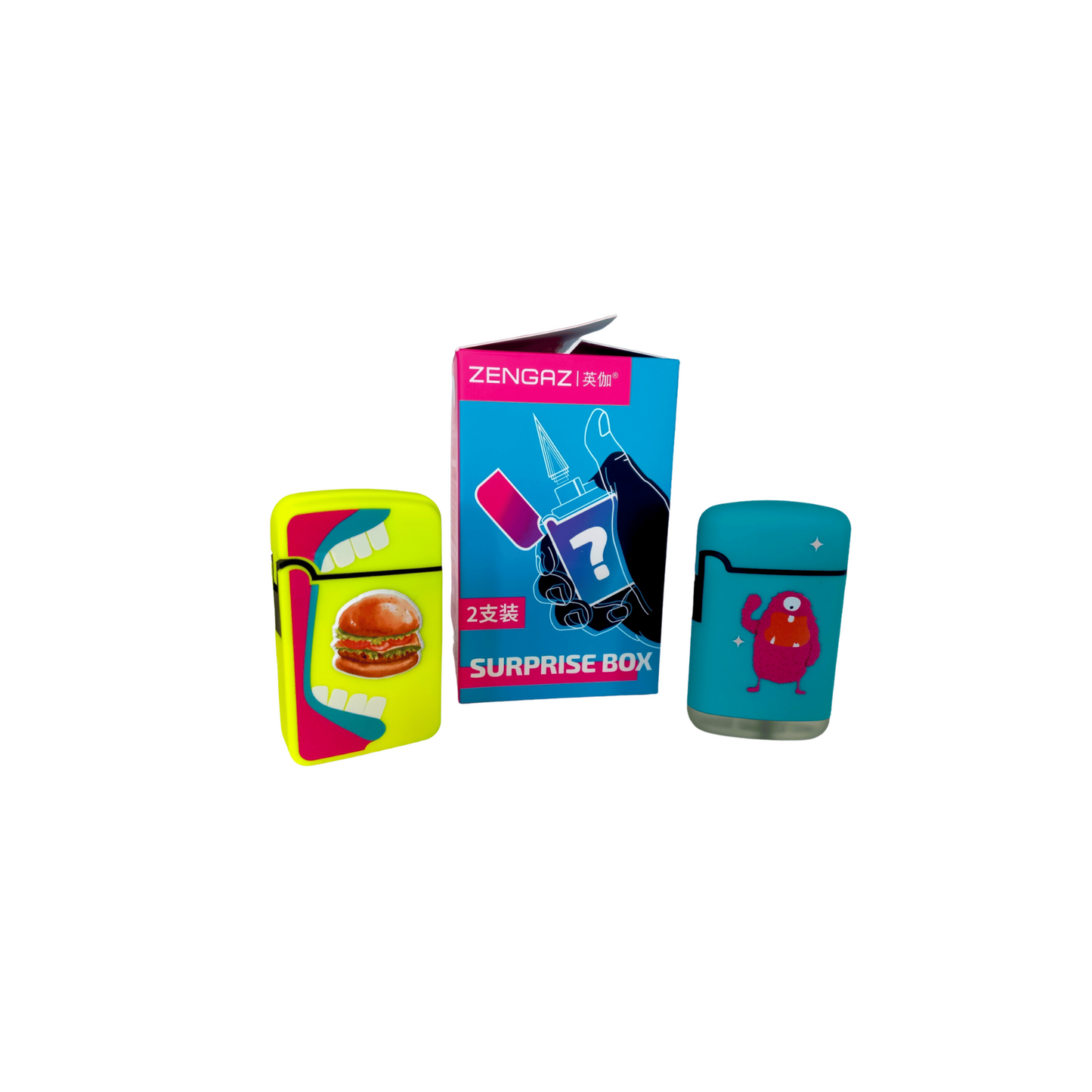 Zengaz Surprise Box 2 Pack Lighter