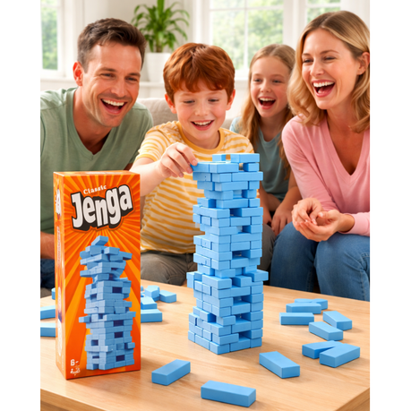 Jenga Building Blocks 54 Pieces