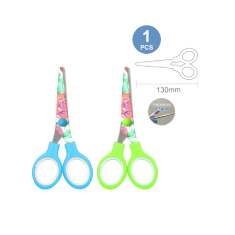 Motarro Kids Scissors Floral - Blue