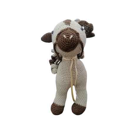 Horse Wool Knit - Dark Brown