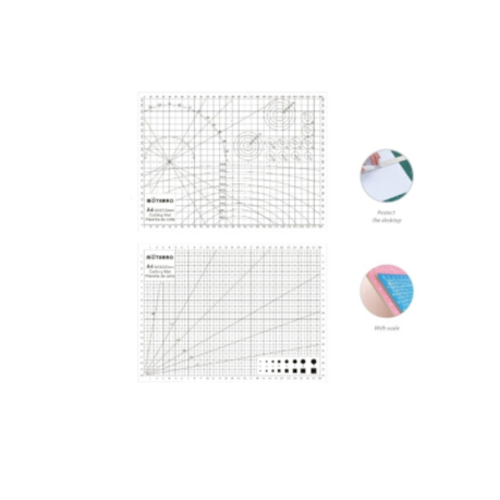 Motarro Cutting Mat A4 300x220m - Pink