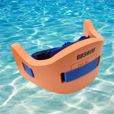 Swimming Floating Belt 71.5cm & Aquatic Foot Cuffs - Pink