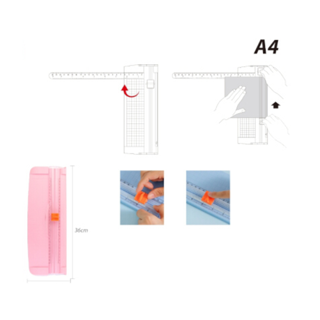 Motarro A4 Paper Cutter Trimmer - Blue