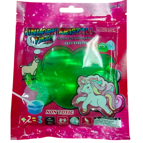 Unicorn Crystal Slime - 12 Pack