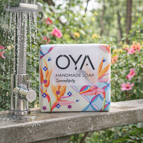 Oya Homemade Soap 100G Bar - 2 Pack - Mystical Flowers