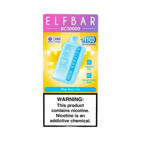 Elf Bar BC30000 Disposable Vape - Blue Razz Ice