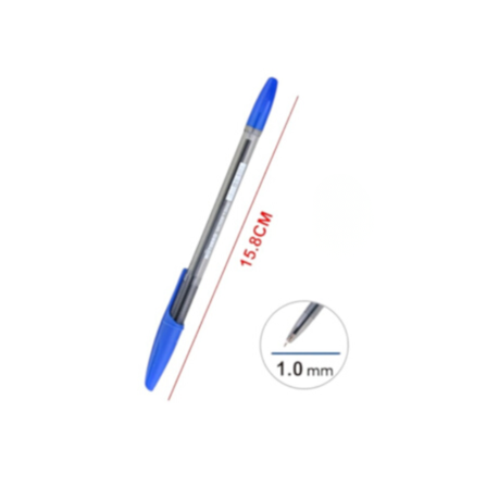 Motarro Ballpoint Pen 1.0mm 50PCS - 2 Pack - Blue