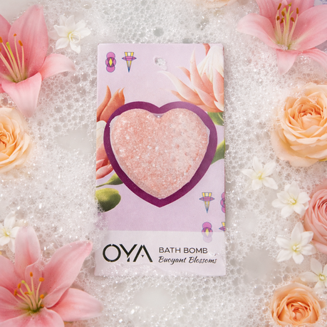 OYA - Natural Bath Bomb - Buoyant Blossoms - 26 Gram