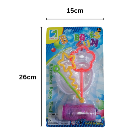 Bubbles with 3-in-1 Wand - 2 Pack