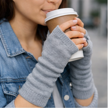 Arm Warmer - Solid Dark Grey