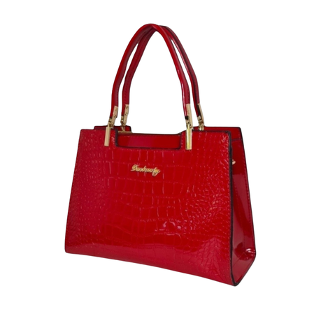 Ladies Bag - Strap Included - 21×29cm - Red