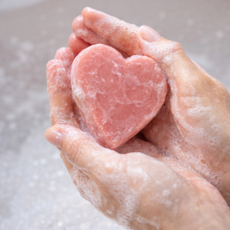 Oya Heart Soap Large - Mystical Flowers 2 Pack
